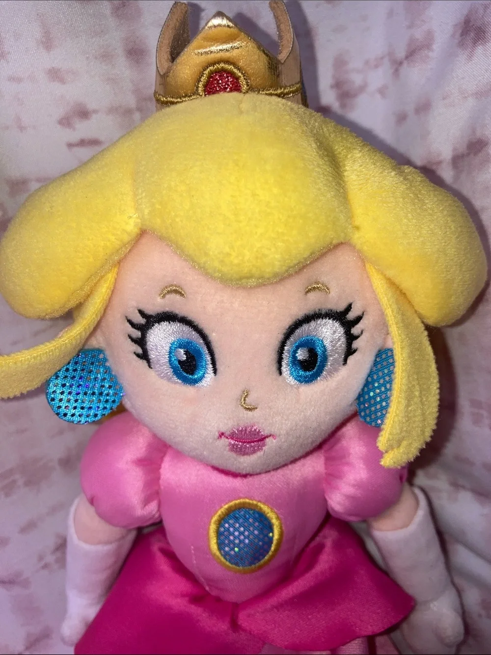 Super Nintendo World 12” Princess Peach Plush Universal Studios Hollywood